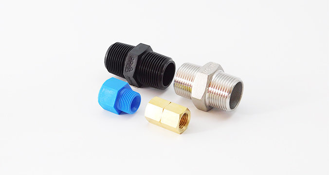 写真:ねじこみ・溶接用継手・スイベル(油圧ホース用の継手はこちらから)